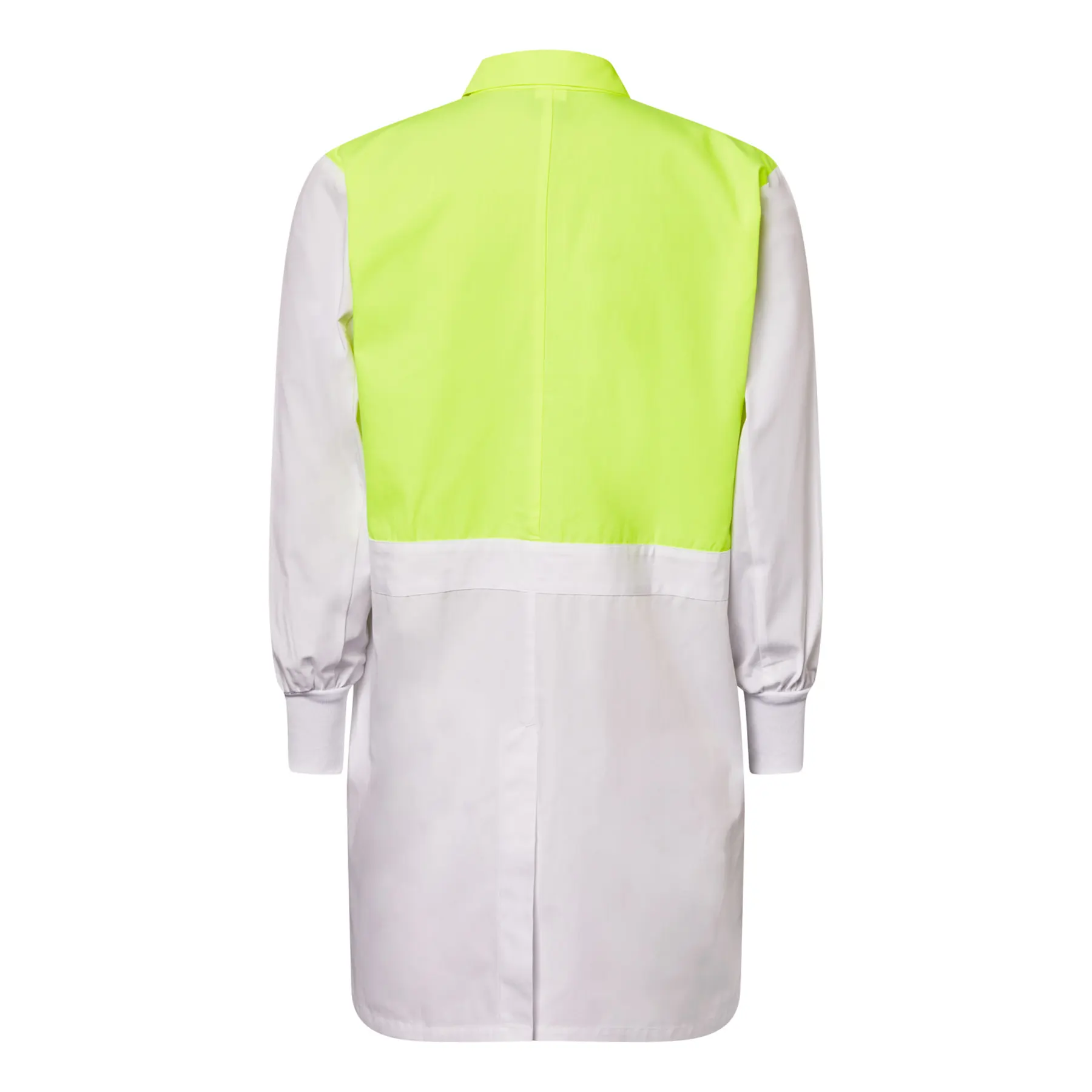 Food Industry Dustcoat With Internal Pocket Front