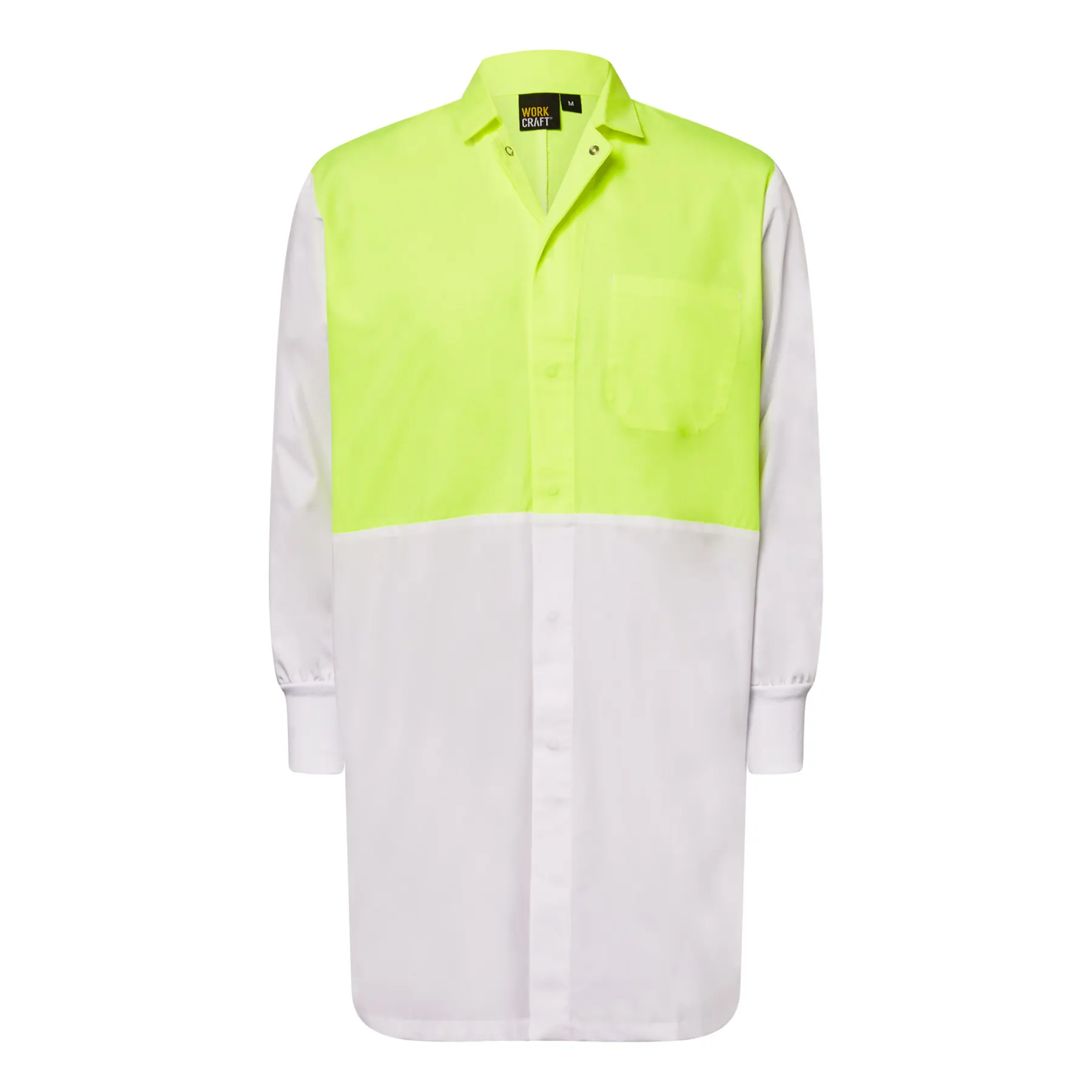 Food Industry Dustcoat With Internal Pocket Front