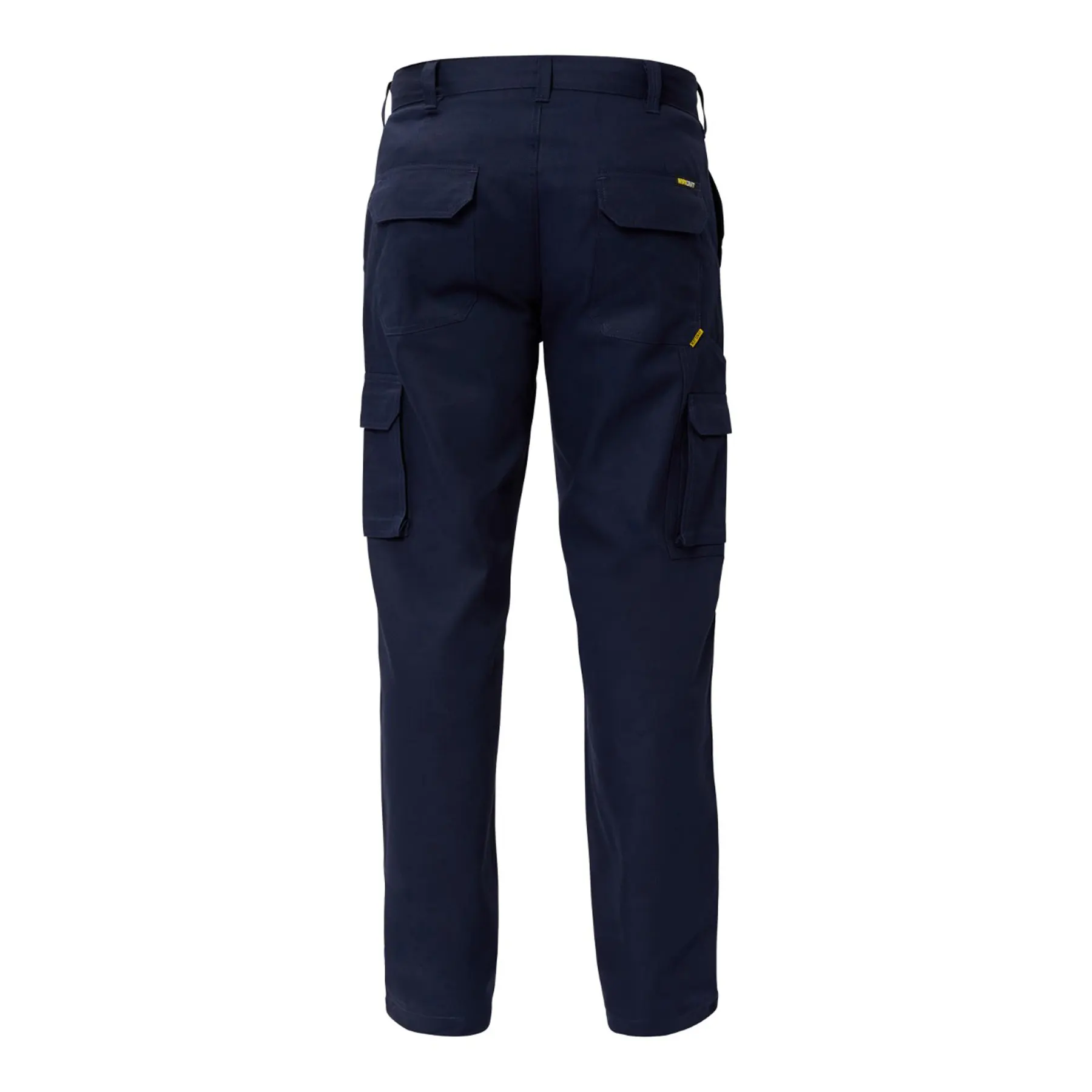 Reflective Mid-Weight Cargo Cotton Drill Trouser Navy Front