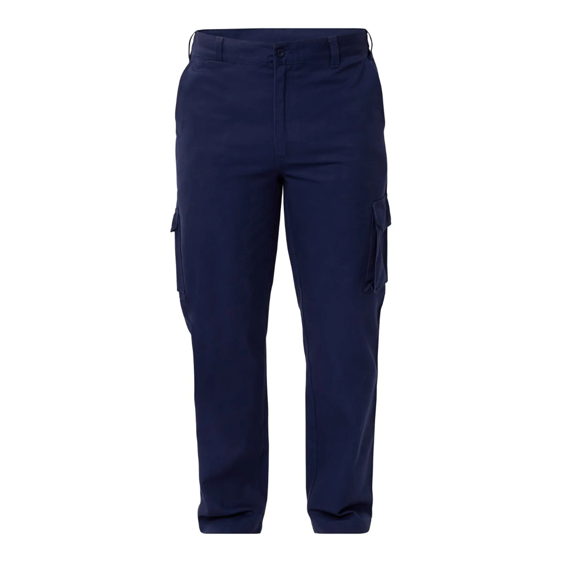 WP4016-Reinforced-Cargo-Cotton-Drill-Trousers-Navy-Front
