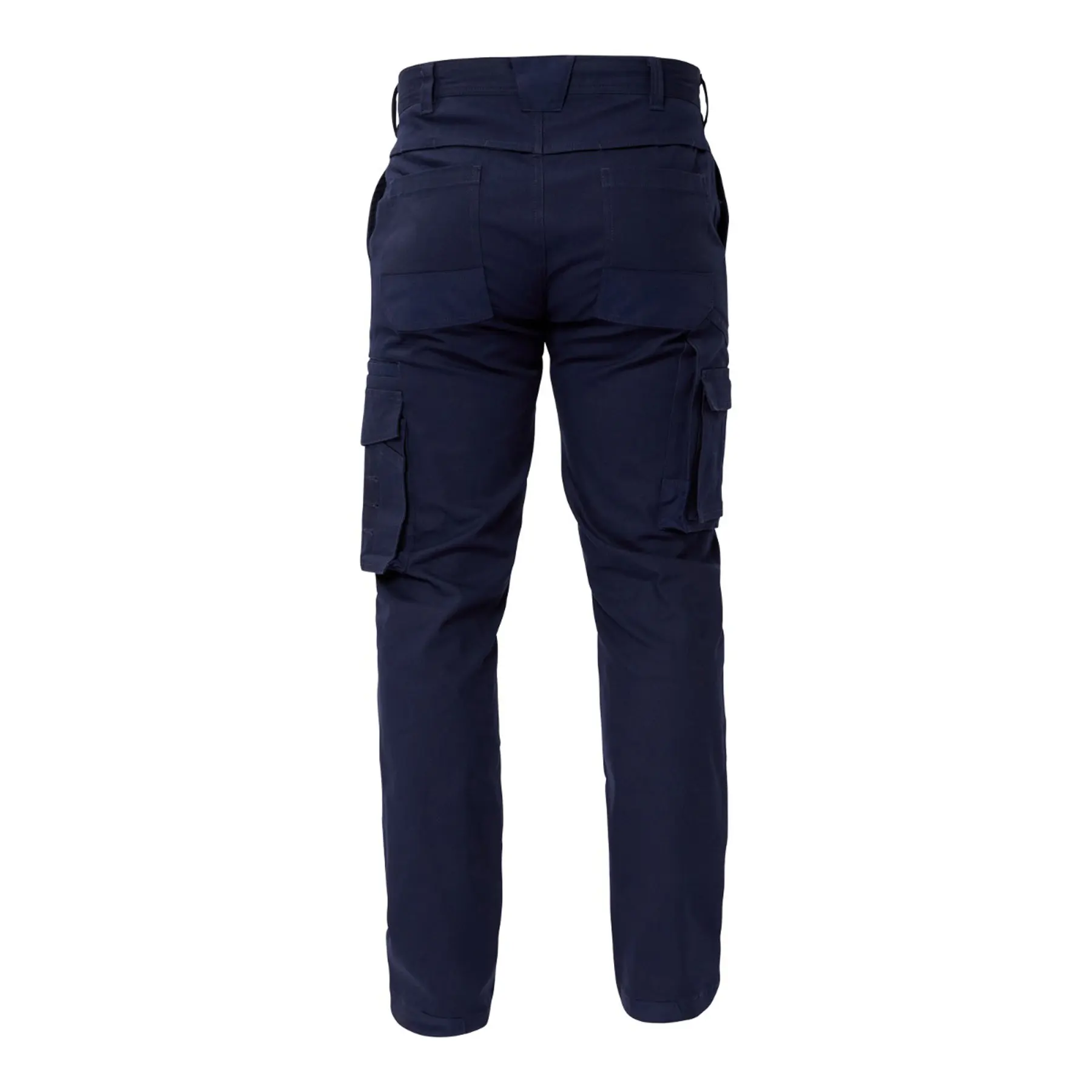 Stretch Cargo Pants Navy Front