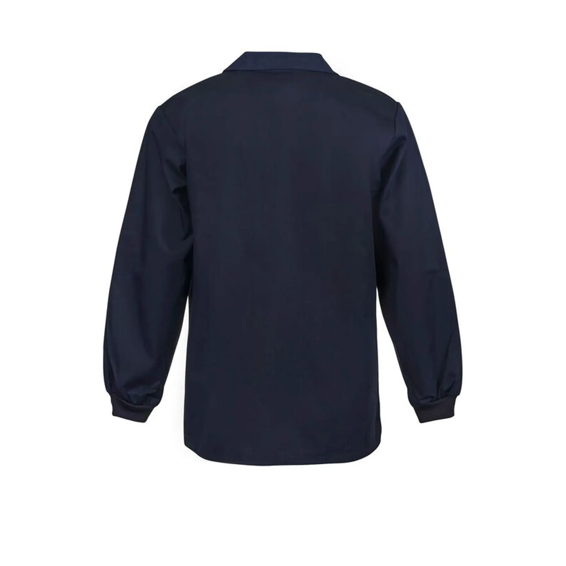 Long Sleeve Food Industry Jacshirt Dark Navy Front