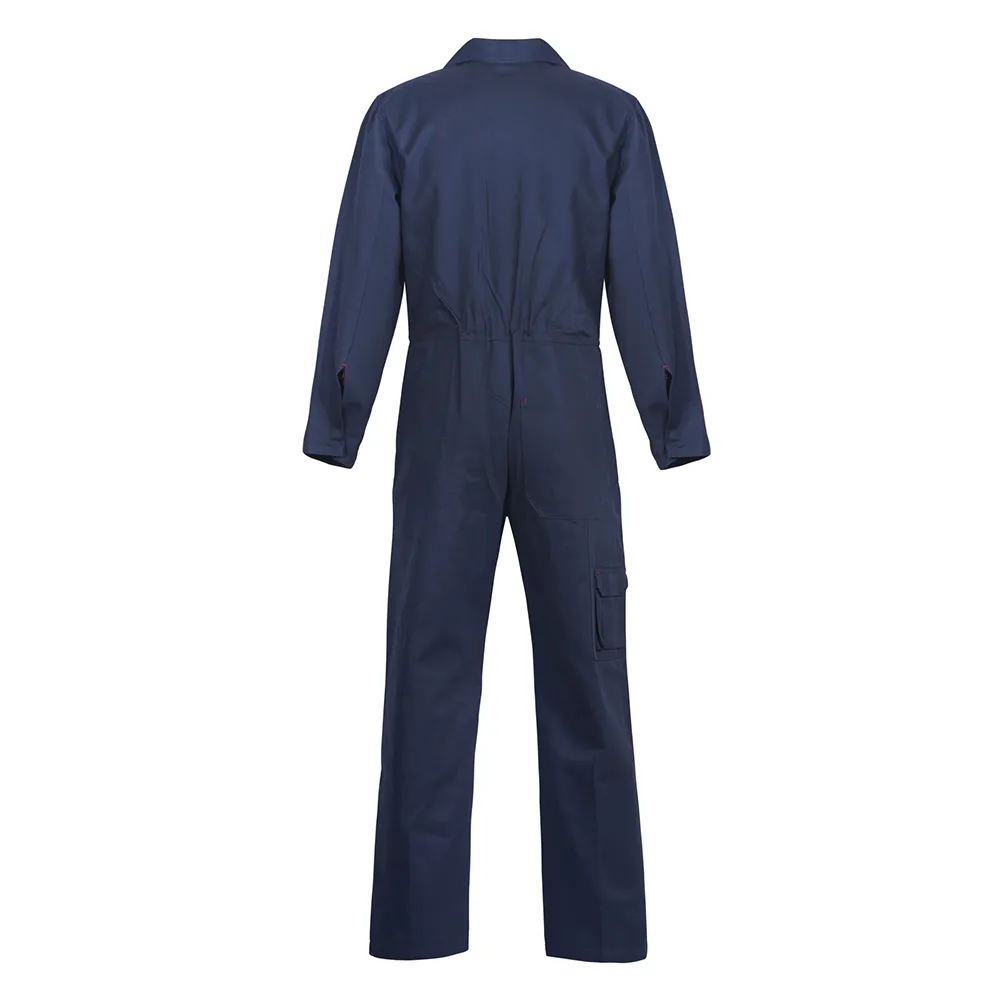 Cotton Drill Overlays Navy Front - Work Craft