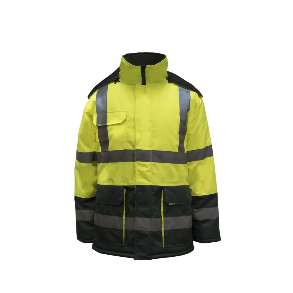 Hi Vis Reflective Freezer Jacket Front