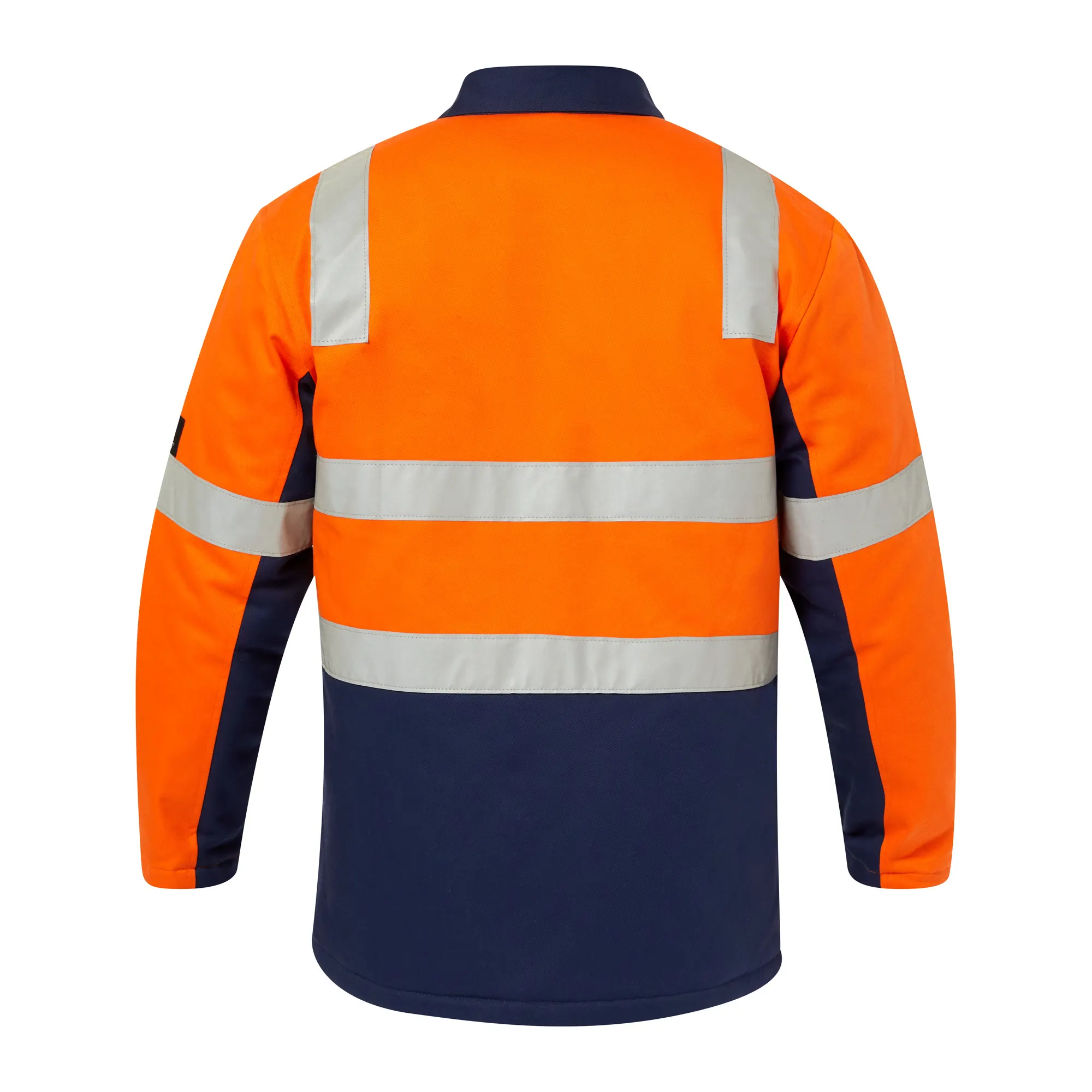 Hi Vis Reflective Jacket Orange Front