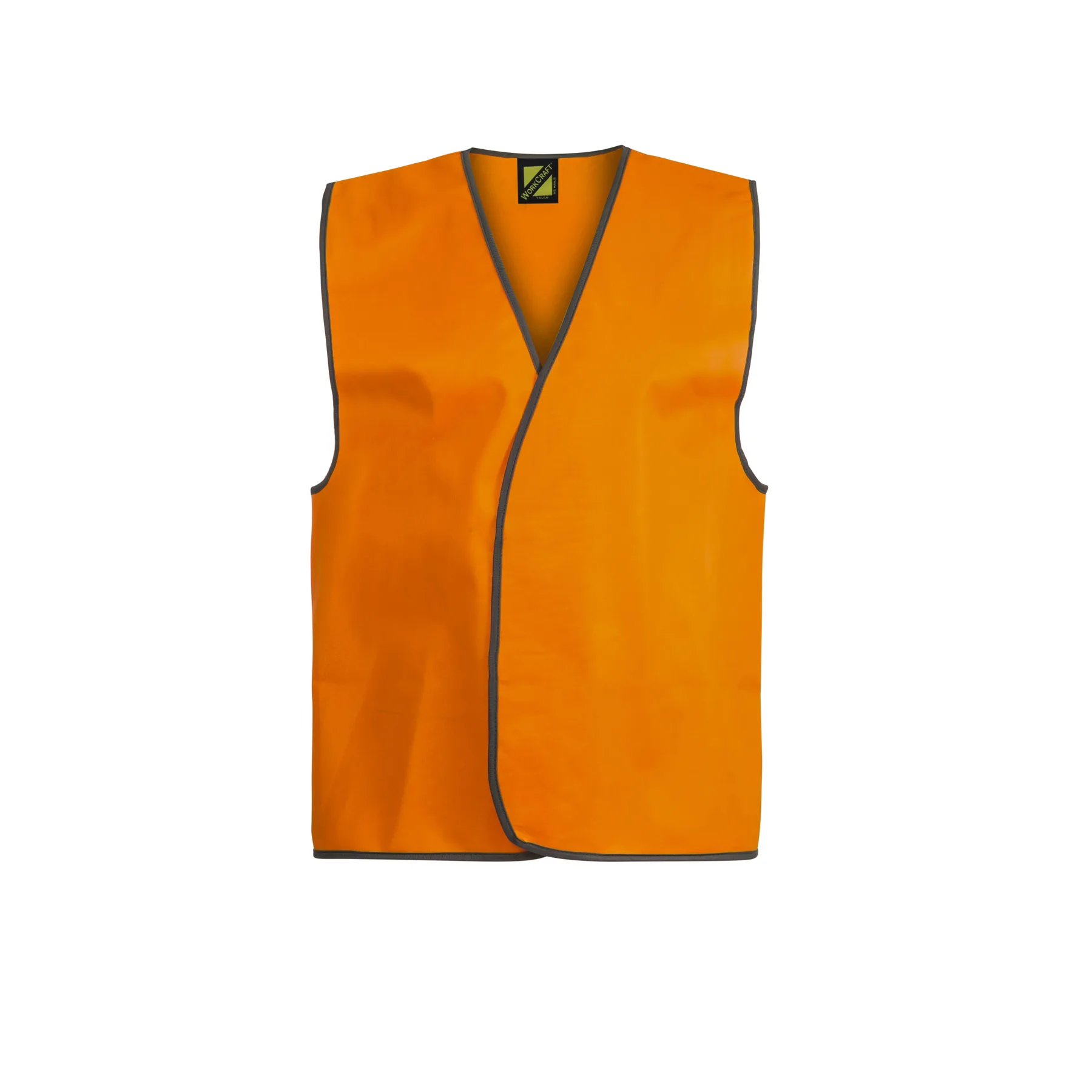 Unisex Hi Vis Safety Vest Orange Front