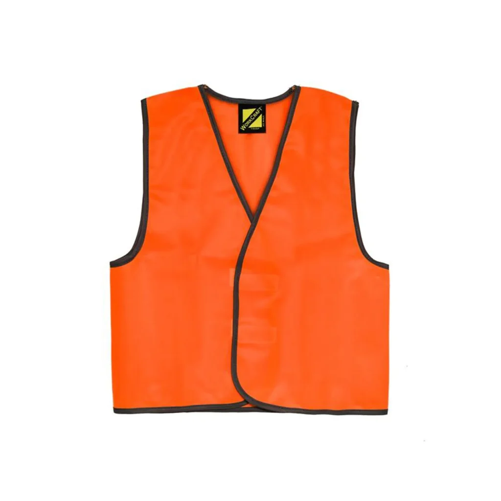 Kids Hi Vis Safety Vest Orange